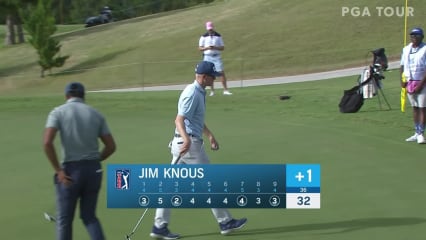 Jim Knous jars birdie putt at Bermuda