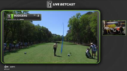 Patrick Rodgers hits tee shot to 7 feet, sets up birdie on No. 4 at RBC Heritage