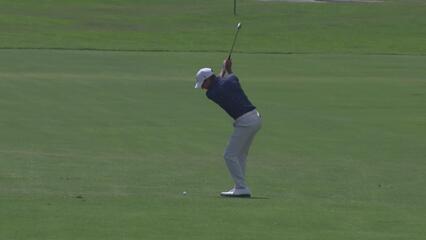 Steven Alker makes birdie on No. 7 at Hoag Classic