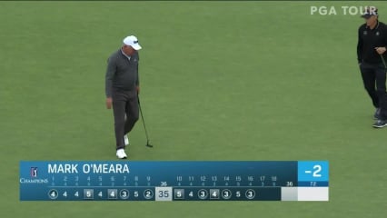 Mark O'Meara makes birdie on No. 16 at Boeing Classic
