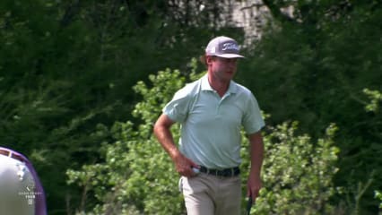 Chase Parker nails birdie putt at Veritex Bank Championship