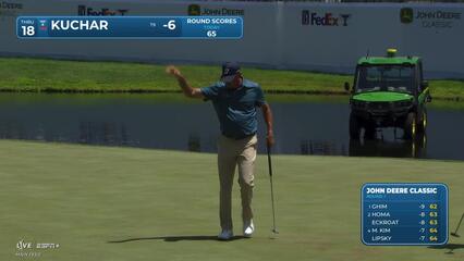 Matt Kuchar makes birdie on No. 18 at John Deere