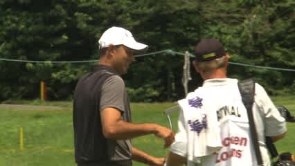 Arjun Atwal nearly aces No. 10 at Quicken Loans