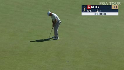 Jerry Kelly holes 13-footer for birdie at THE PLAYERS