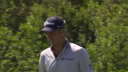 Justin Thomas reaches par-5 No. 7 in two, makes birdie at Truist Championship