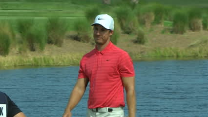 Jamie Lovemark converts long birdie putt at Honda