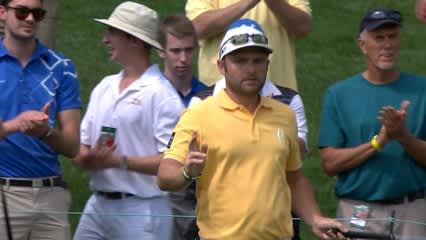 Andy Sullivan’s short game sets up birdie at the Memorial