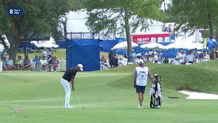 Cameron Smith/Marc Leishman makes birdie on No. 8 at Zurich Classic