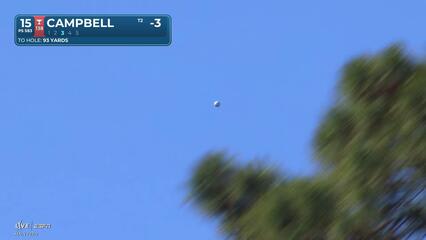 Brian Campbell makes birdie on No. 15 at RBC Heritage