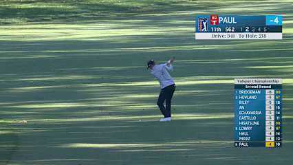 Jeremy Paul makes birdie on No. 11 at Valspar
