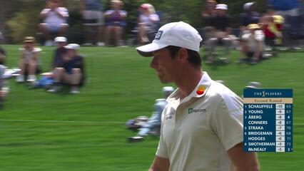 Viktor Hovland sinks 31-foot birdie putt on No. 3 at THE PLAYERS