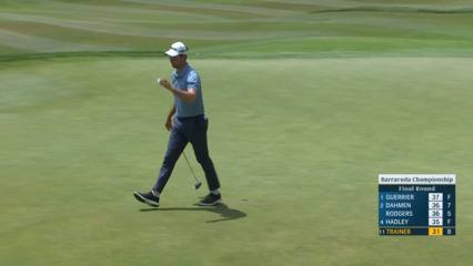 Martin Trainer makes short birdie putt at Barracuda