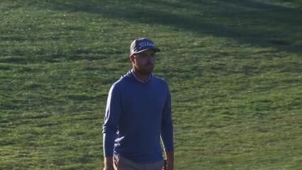 Ryan Gerard sinks 45-foot birdie putt on No. 1 at Truist Championship