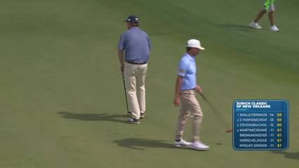 Norlander/List makes birdie on No. 13 at Zurich Classic