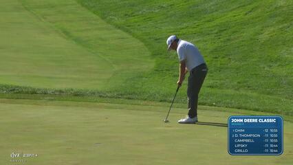 Zac Blair makes birdie on No. 13 at John Deere
