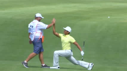 Whee Kim's eagle hole-out leads Shots of the Week