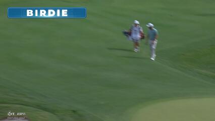 Steven Fisk holes 56-yard shot from rough for unlikely birdie at Valero