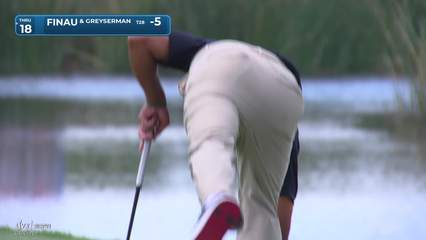 Finau/Greyserman makes birdie on No. 9 at Zurich Classic