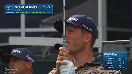 Niklas Norgaard nearly aces No. 17 at THE CJ CUP