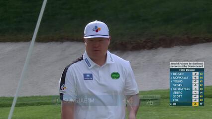 Sungjae Im sinks 11-foot birdie putt on No. 18 at Arnold Palmer