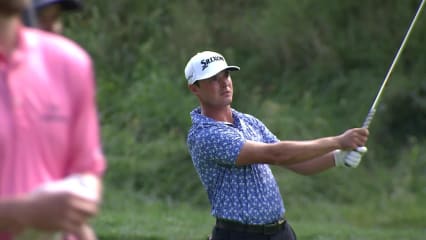 Brent Grant goes flag hunting to set up birdie at Korn Ferry Tour Champ