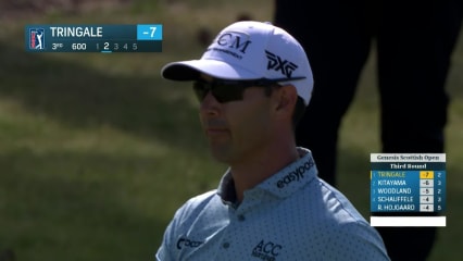 Cameron Tringale's impressive second leads to eagle at Genesis Scottish Open