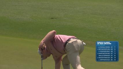 Smalley/Springer makes birdie on No. 8 at Zurich Classic