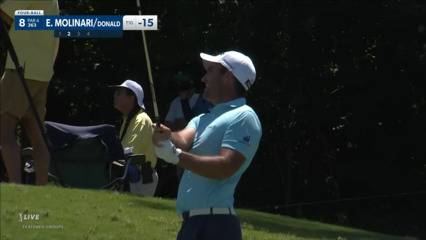 Edoardo Molinari uses nice approach to set up birdie at Zurich Classic