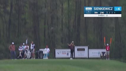 Chase Sienkiewicz makes birdie on No. 5 at Club Car Championship