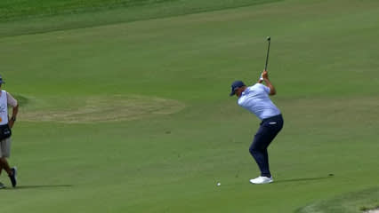 Sam Saunders uses nice approach to set up birdie at Arnold Palmer