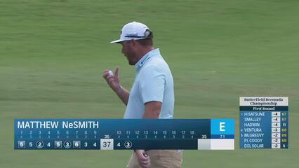 Matt NeSmith makes birdie on No. 11 at Butterfield Bermuda