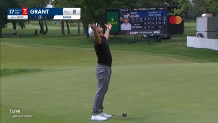 Brent Grant pours in 16-foot birdie at RBC Canadian