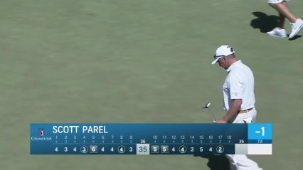 Scott Parel makes birdie on No. 17 at Principal Charity Classic