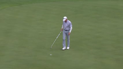 Steve Flesch makes birdie on No. 18 at Kaulig Companies Championship
