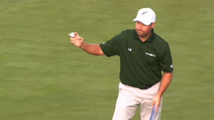 Chad Collins birdies No. 5 at Safeway