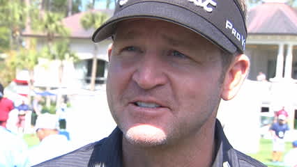 Jason Bohn interview after Round 1 of RBC Heritage