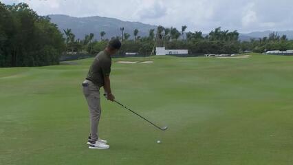 Chandler Blanchet makes birdie on No. 9 at Puerto Rico