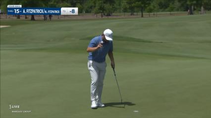 Alex Fitzpatrick makes 11-foot birdie putt at Zurich Classic