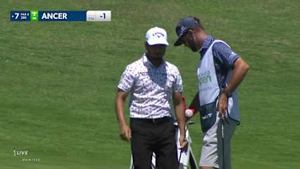 Abraham Ancer makes birdie on No. 7 at Mexico Open
