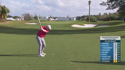 Hayden Springer makes birdie on No. 5 at Butterfield Bermuda