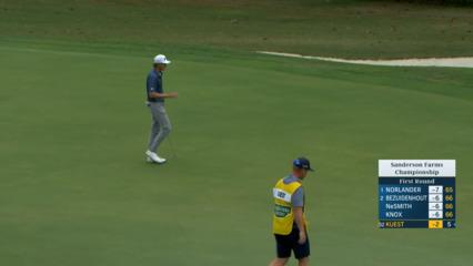 Peter Kuest makes 13-foot putt for birdie at Sanderson Farms