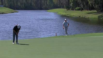 Trace Crowe makes birdie on No. 5 at Club Car Championship