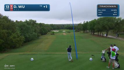 Dylan Wu drains 22-foot birdie putt on No. 13 at Valero