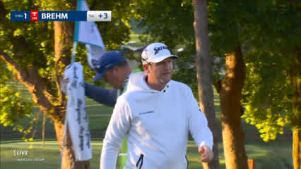 Ryan Brehm converts birdie putt at Valspar