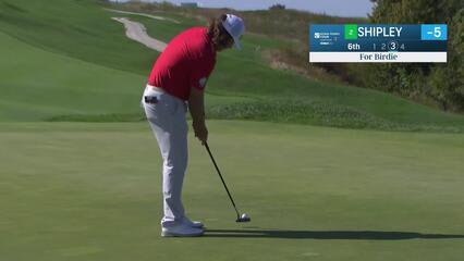 Neal Shipley makes birdie on No. 6 at Korn Ferry Tour Champ