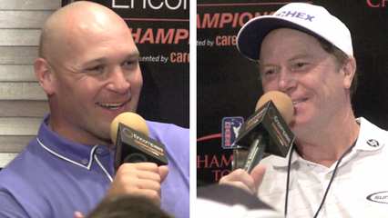 Urlacher/Sluman comments during Round 1 of Encompass Championship