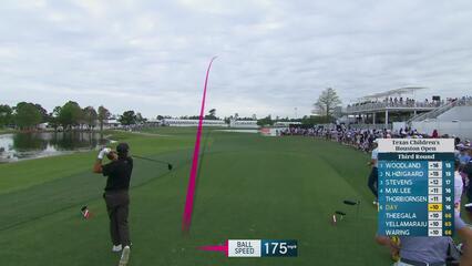 Jason Day hits 335-yard drive to 51 feet, sets up birdie on No. 17 at Texas Children's