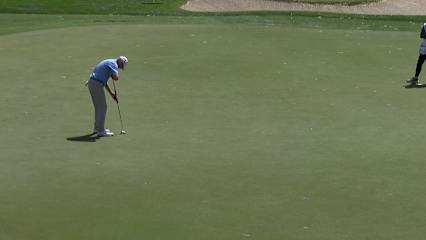 Steve Flesch makes birdie on No. 17 at Galleri Classic