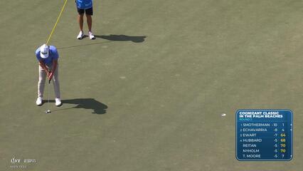 Taylor Moore hits 171-yard drive to 12 feet, sets up birdie on No. 17 at Cognizant Classic