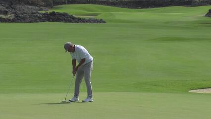 Freddie Jacobson makes birdie on No. 3 at Mitsubishi Electric Championship at Hualalai